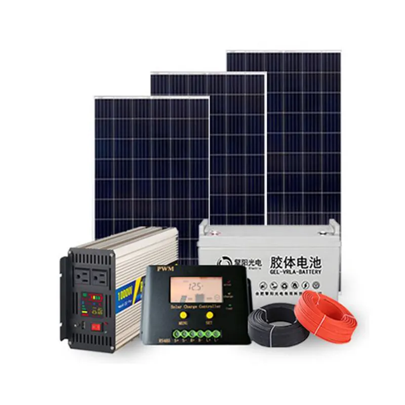 ชุดระบบพลังงานแสงอาทิตย์,แบตเตอรี่ Lifepo4ระบบจัดเก็บพลังงานแสงอาทิตย์ Rv 1000W สำหรับบ้าน24V แบบพกพาพลังงานแสงอาทิตย์ AC DC