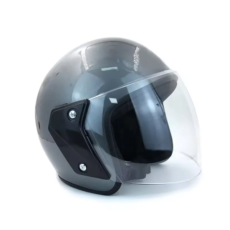 Factory OEM Retro Motorcycle Helmet Motorcycle Semi-Helmet Motorcycle Riding Men And Women Electric Helmet