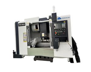 Yüksek doğruluk profesyonel VMC850 CNC ile düşük fiyat Cnc torna makinesi ile 3 4 eksen dikey işleme merkezi için Metal - Product Image 1