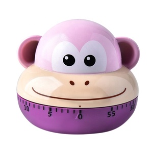 Cartoon rotierende Timer Tischplatte Ring Küchen uhr manuell rotierende mechanische Timer - Product Image 3