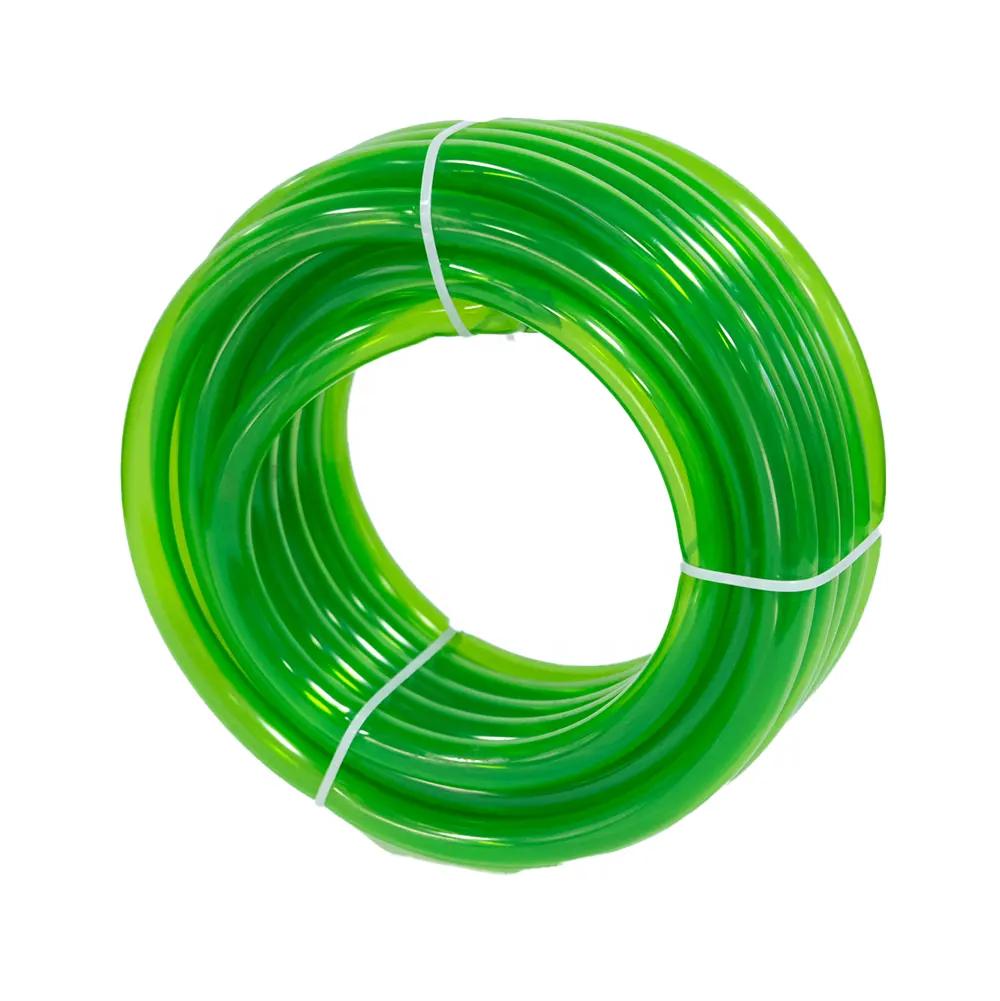 Grüne Farbe Lebensmittel qualität Klarer PVC-Klarsch lauch Transparente Kunststoff-Wassers ch lauch rohre