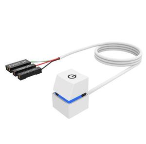 Botón de interruptor de encendido de PC LED Cable de inicio de placa base externa con luz de colores Control de escritorio de computadora portátil DIY - Product Image 4