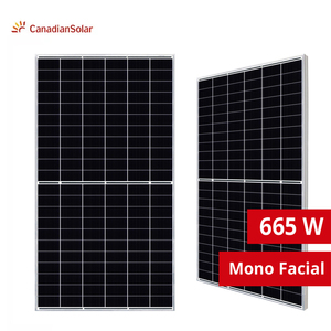 高性能现代设计645w 650w 655w 660w能量半电池多晶太阳能电池板 - Product Image 1