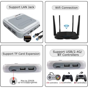 Kinhank Super Console X Retro Console per videogiochi con 117,000 + Console di emulatore di giochi integrata compatibile con la maggior parte degli emulatori - Product Image 1