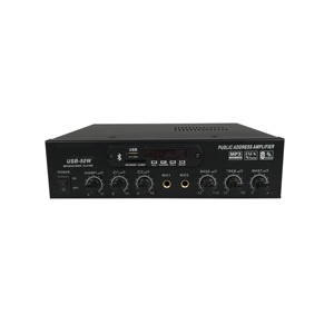 Mezclador digital de audio profesional para dj, amplificador de audio para sistema de dirección público - Product Image 1