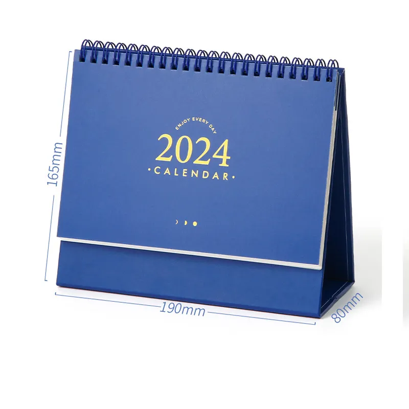 SY251 calendario personalizzato calendario paesaggio a colori 2024 calendario da parete stampa calendario personalizzato 2024 calendario personalizzato