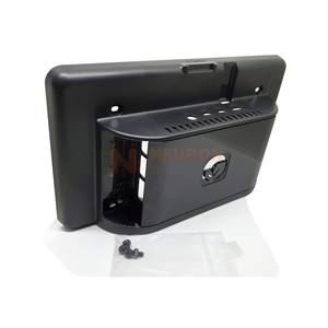 Case for <strong>Raspberry</strong> <strong>Pi</strong> 4B board and Official <strong>Raspberry</strong> <strong>Pi</strong> 7&quot; Touchscreen Display (Black) - Product Image 1