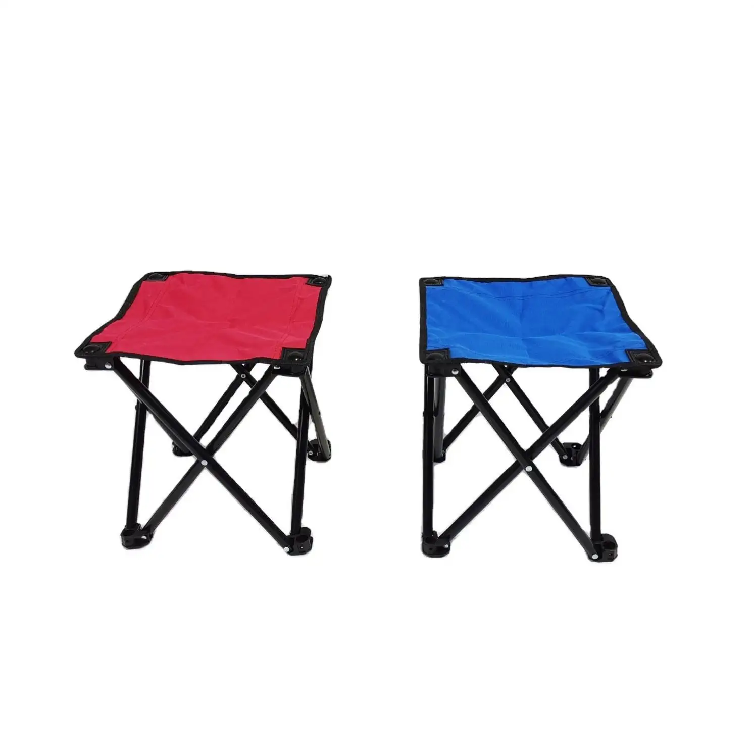 Suessen Cadeiras dobráveis de aço personalizadas, bancos portáteis pequenos dobráveis para praia e peixes ao ar livre