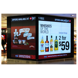 2X2 3X3 4X4ในร่ม Full HD โฆษณาแผงจอแอลซีดีอัลตร้าบางแคบฝาจอแอลซีดีผนังวิดีโอหน้าจอแสดงผล - Product Image 4