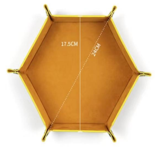 ถาด HEX สักหลาดขนาดเล็ก (17.5*24ซม.)