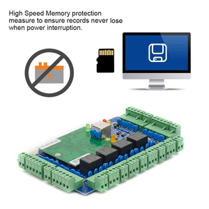 Tcp/ip Viertüriges Zugangs kontroll panel Smartcard Rfid Access Control System Access Control Board