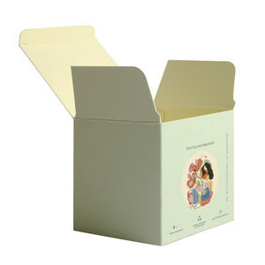 アートペーパーボックスカラフルな包装プリント折りたたみボックス - Product Image 1