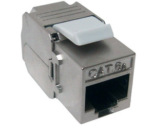 FTP SFTP CAT6 RJ45 连接器 Cat6a Cat7 180 度 Keystone 插孔用于空面板 - Product Image 2