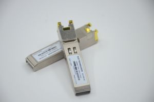 Sợi thiết bị quang 10gbase-t SFP + 30M RJ45 cổng đồng thu phát điện cho Ethernet chuyển đổi thông tin liên lạc - Product Image 6