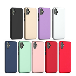 Mat PC TPU hibrid ince çift geri telefon kılıfı için Galaxy A26 A36 A56 A16 A06 A35 A25 Galaxy A34 A54 A14 A23 A13 A05