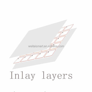 Üst satış A4 yaprak düzeni 3*5/4*5 Prelam PVC levha 125khz RFID RFID Prox kart kakma fabrika - Product Image 2