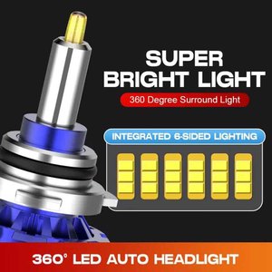 DGLS New Product One <strong>Zes</strong> Car 360 Light <strong>Led</strong> Headlight X6 <strong>Led</strong> Automotrices Lamps Waterproof for Auto Lighting System