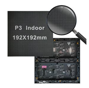 Smd Dot matrix HD полноцветный P3 Led Pantalla Completa Led P3 Indoor 192x192 модуль 64x64 светодиодный экран модуль - Product Image 1