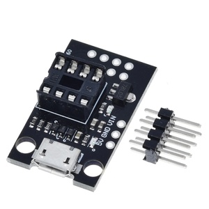 Pluggable Development Board For ATtiny13A/ATtiny25/ATtiny45/ATtiny85 Programming Editor Micro Usb Power Connector - Product Image 5