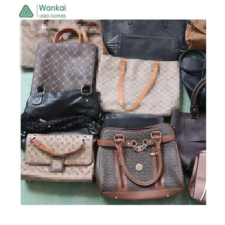 CwanCkai Hot Boutique Selling Colourful Second Hand Premium Bag, Fashion Quality Leather Luxury Second Hand Ladies Handbags