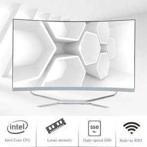 Fábrica OEM Monoblock 27 "/24" AIO PC Placa base Pantalla curva I5 I7 Gaming Office Computadora todo en uno - Product Image 5