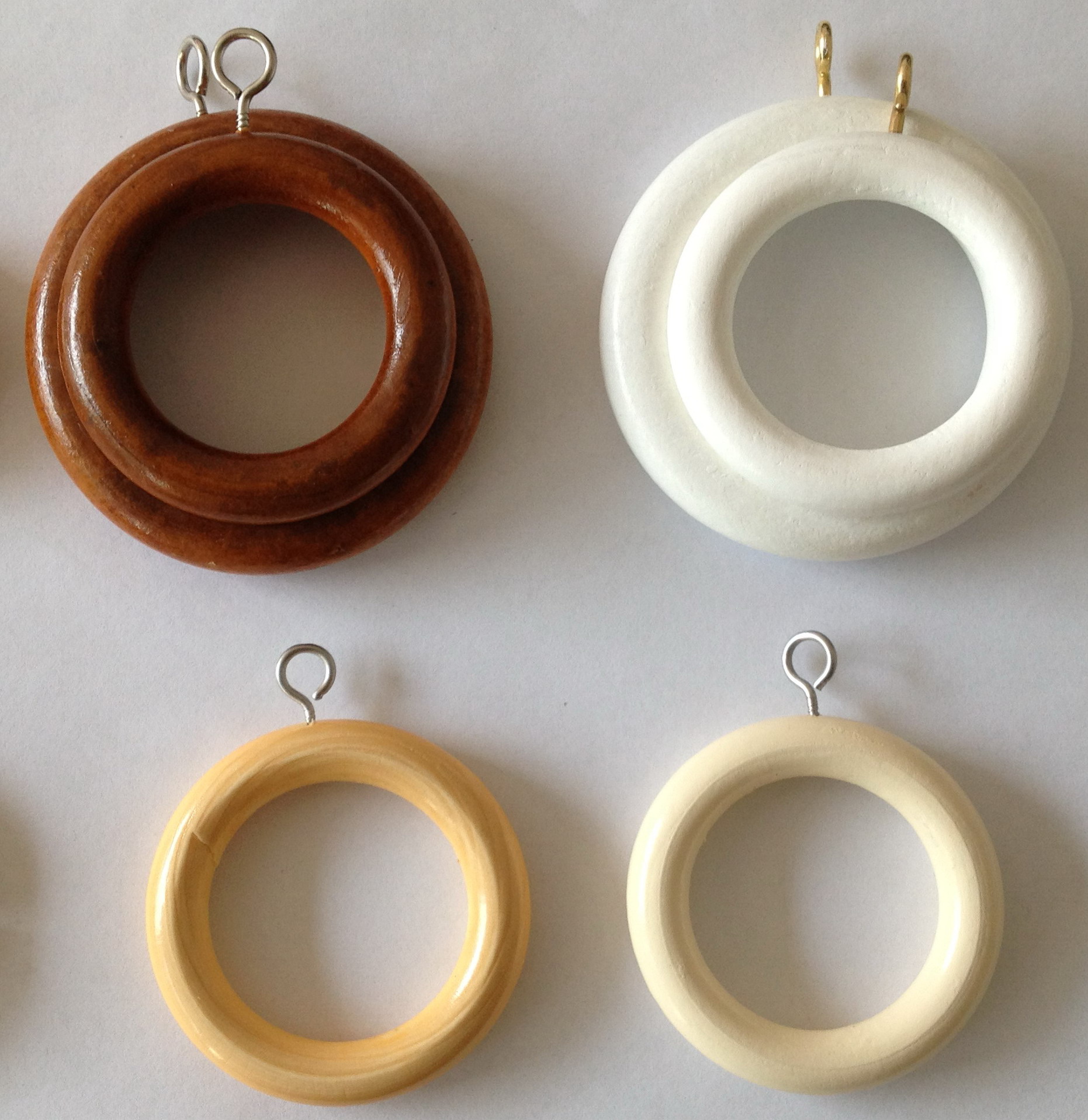 Blanc/marron/beige