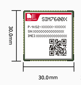 SIM7600X SIMCom originale 4G LTE Cat-1 modulo, con supporto GNSS, potente espansibilità raspberry pi 4 - Product Image 2