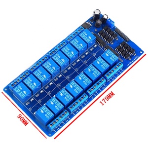 Modulo relè a 16 canali 5V 12V con protezione fotoaccoppiatore con relè di alimentazione LM2596 - Product Image 1