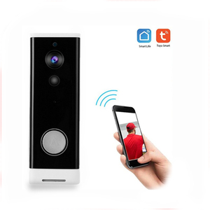 Tuya, cámara inteligente barata para exteriores y monitor interior, sistema de intercomunicación, timbre de puerta inalámbrico, cámara Wifi, timbre de vídeo, aplicación smartlife - Product Image 1