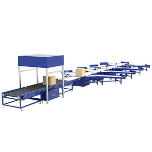 Trasportatore automatico di smistamento a nastro con selezionatore di ruote Dws - Product Image 3