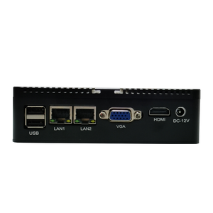 Industrial Fanless Mini <strong>Computer</strong> Aluminum Embedded <strong>Computer</strong> Case Fanless Cooling Dual Mini Industrial Pc Box Pc - Product Image 3