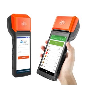 <span class=keywords><strong>Android</strong></span> 13 Venta caliente 4G <span class=keywords><strong>Android</strong></span> terminal POS de mano con impresora para sistema POS de entrega de comida de restaurante - Product Image 2