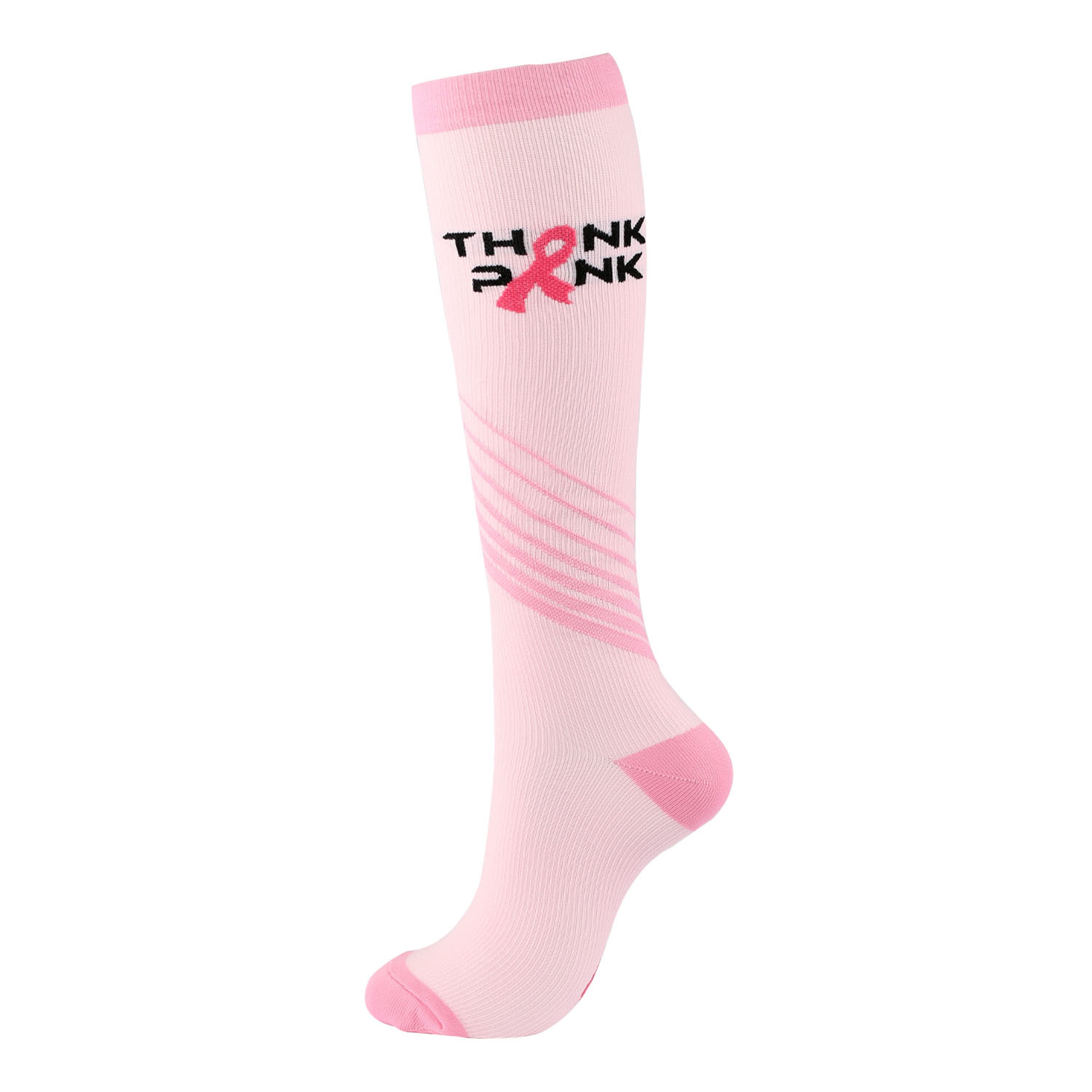 pink Diagonal ribbon