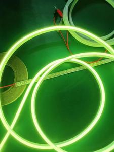 New design 6*12mm size soft PVC material DC 12V, 96 <strong>leds</strong> 3535 <strong>RGB</strong> per meter 2.5cm cuttable flexible neon with IC digital type