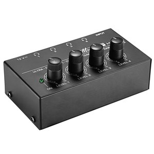 N-Audio Factory Produce Control Room Mini amplificador de auriculares de alta calidad de 4 canales HA400 - Product Image 3