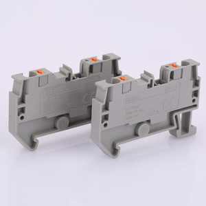 Conector sin tornillos de cobre puro Terminales tipo resorte-riel Bloques de terminales de calidad superior - Product Image 2
