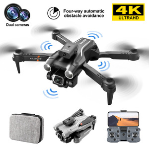 โดรนของเล่นโดรนบังคับ4K HD K9โปรมินิมืออาชีพกล้องโดรน Z908ตรวจจับการไหลของแสงสี่ทิศทาง - Product Image 4
