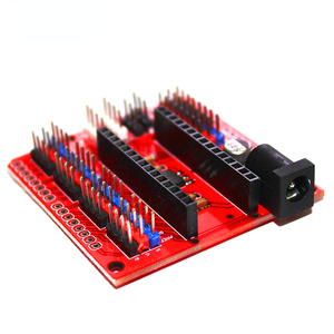 Arduino UNO için Nano IO Shield için çok fonksiyonlu uzatma plakası genişletme kartı Nano 3.0 genişleme modülü için Diy elektronik