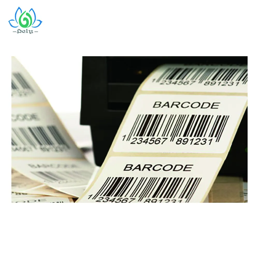 Etiqueta de etiquetas de códigos de barras, etiqueta adesiva à prova d'água de alta qualidade para impressão de $100