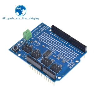 TZT Motor/Schritt/Servo/Roboter Schild für Arduino I2C v2 Kit mit PWM Treiber TOP