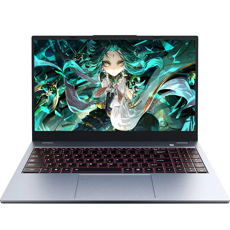 Novo Laptop para jogos com tela de 15,6 polegadas, notebook para jogadores, com suporte para placa gráfica externa, novo para laptops tel Core I7