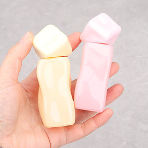 30ml benzersiz sevimli doldurulabilir cam boş parfüm ambalaj özel Atomizer renkli flakon vida boyun parfüm şişesi - Product Image 1