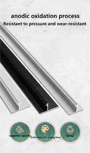 Hợp kim nhôm tấm thạch cao Trần hoàn thiện TRIM hình chữ T dải hình chữ U kênh treo trần cạnh phụ kiện gạch - Product Image 6