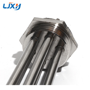 LJXH管状電気温水器エレメントDN502 "58mm304ステンレス鋼ボイラーチューブ付属品220V/380V 3KW-12KW