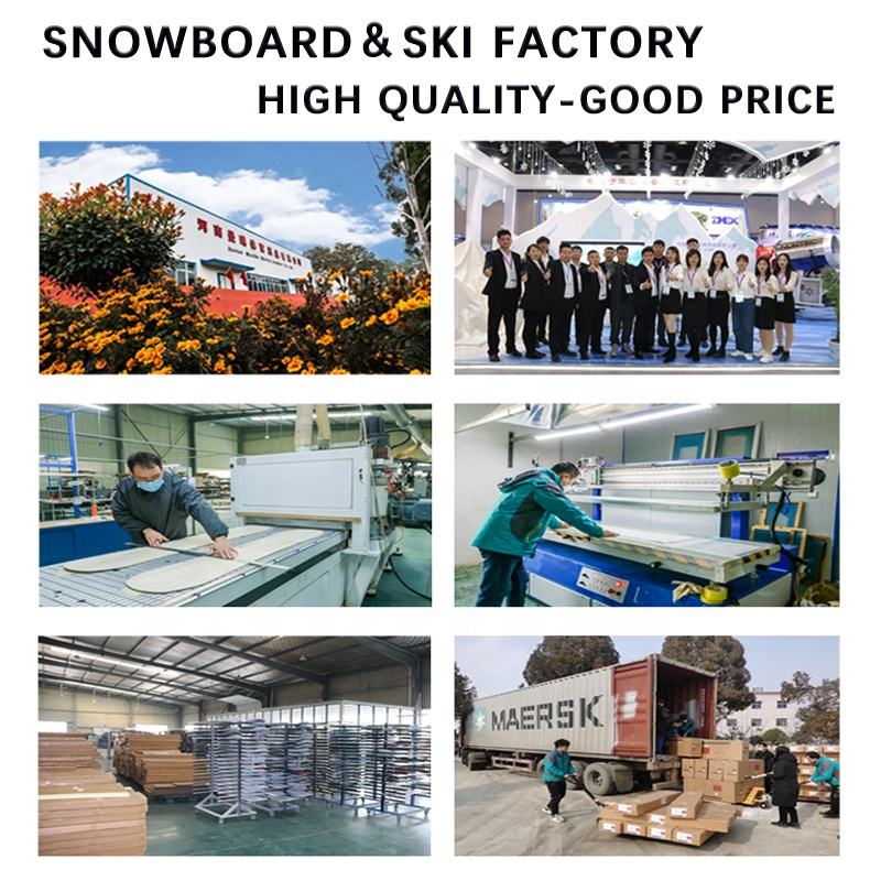 Snowboard Manufacturer Supply Snowboards & Skis Durable Fiberglass Winter Sports Gear Soft Flex Custom Snowboard