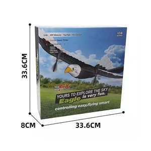 Hot Sale FX651 2.4G RC Airplane Glider 405mm Simulation Wingspan Flying Eagle Aircraft 2.4G Radio Control Plane for Children - Product Image 5