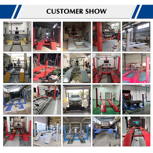 Juego completo de elevador de coche 4T 5T 10T 15T 4 Post, equipo de alineación de ruedas 3D, incluido el cambiador de neumáticos, equilibrador de ruedas para talleres de automóviles - Product Image 4