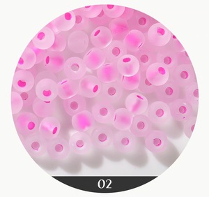 批发4毫米哑光彩色圆形Rocailles宽松玻璃种子珠 - Product Image 4