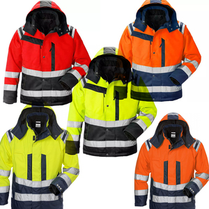 Yolite 3m焊接保安尼龙Hi Vis Ppe夹克皮革反光安全服带反光罩购买批量转售 - Product Image 1