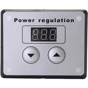 <strong>SCR</strong> Voltage Regulator Dimmer 4000W 220V AC Power Regulation Electric Motor Speed <strong>Controller</strong> Thermostat for Small Motors - Product Image 5